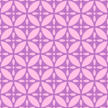 Japon Çemberi Çiçek Vektörü Kusursuz Desen