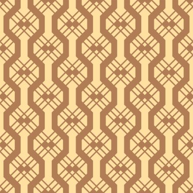 Japon Geometrik Zigzag Vektörü Kusursuz Desen