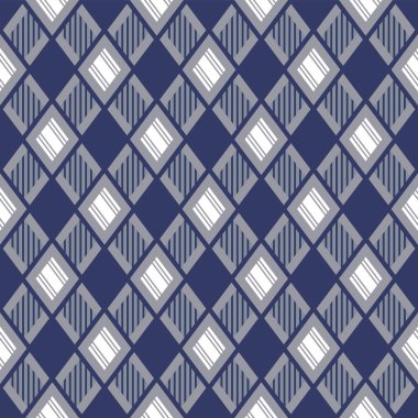 Japon Elmas Dokuma Vektörü Kusursuz Desen