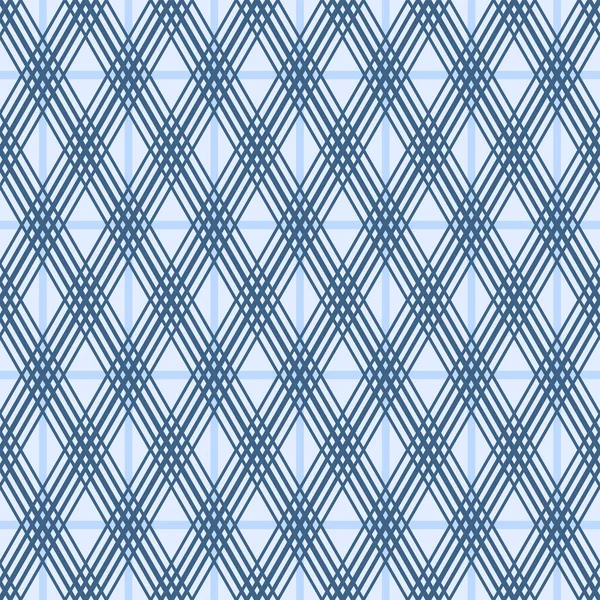 Línea Diamante Japonés Plaid Vector Seamless Pattern — Archivo Imágenes Vectoriales