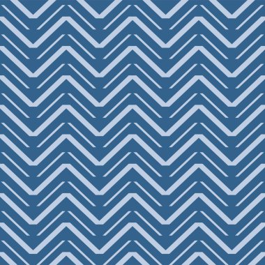 Japon Geometrik Zigzag Vektörü Kusursuz Desen