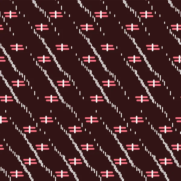 Japonais Diagonal Wave Line Vector Seamless Pattern — Image vectorielle