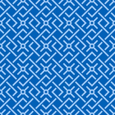 Japon Elmas Labirent Vektörü Kusursuz Desen