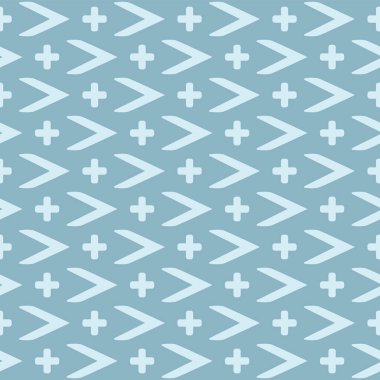 Japon Oku Motifi Kalıp Vektörü Kusursuz Desen