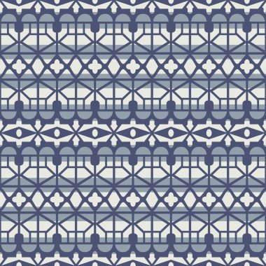 Japon Kabilesi Sanat Hattı Vektörü Kusursuz Desen