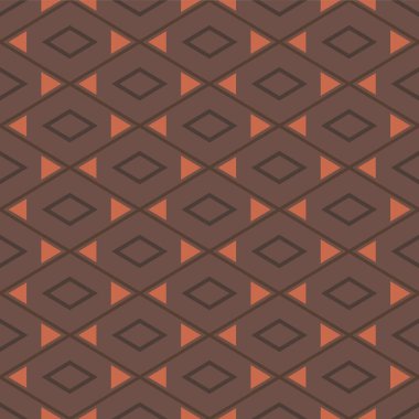 Japon Üçgen Elmas Vektörü Kusursuz Desen