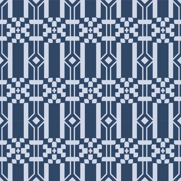 Japon Geometrik Çizgili Vektörsüz Desen