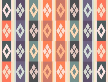 Japon Elmas Çizgili Vektör Kusursuz Desen