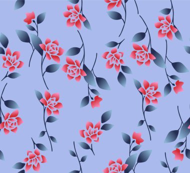 Japon Tatlı Buket Vektörü Kusursuz Desen