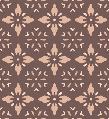 Japon Yıldız Çiçeği Vektörü Kusursuz Desen