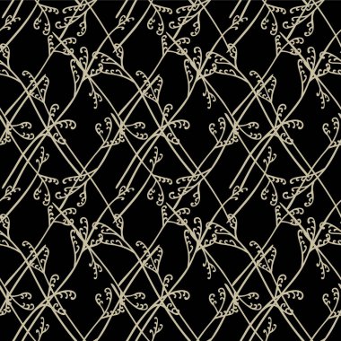 Japon Yaprak Şubesi Elmas Vektörü Kusursuz Desen