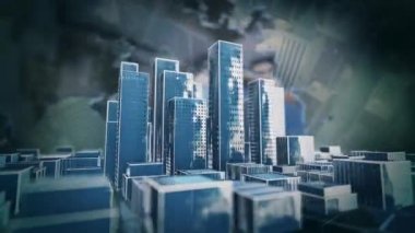 Basit şehir animasyon