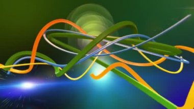 soyut renkli çizgiler