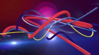 soyut renkli çizgiler