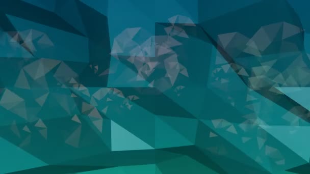 Low poly abstract background. — Stock Video