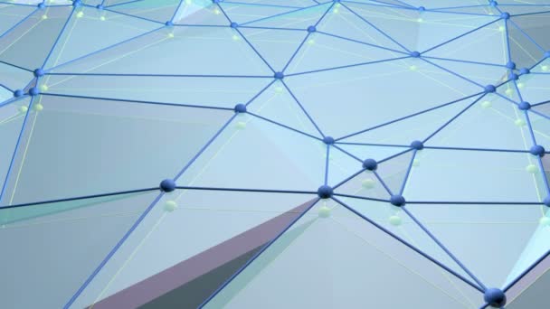 Bas fond poly avec sphères et lignes .