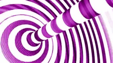 Renkli hareket torus. Döngü animasyon.