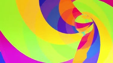 VJ tünel arka planını renklendirin.