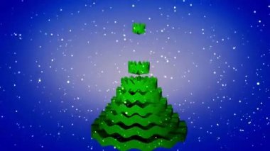 Noel ağacı animasyon.