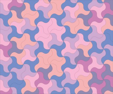 dekoratif soyut arkaplan vektör deseni