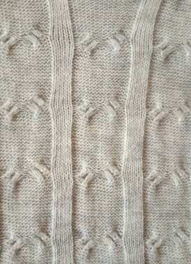 Gri örgü yün desen arka plan ve doku 