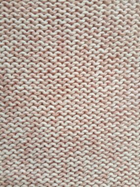 Pembe örgü yün desen arka plan ve doku 