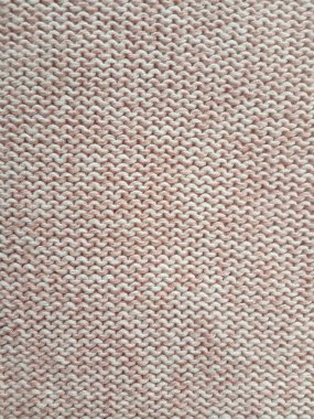 Pembe örgü yün desen arka plan ve doku 