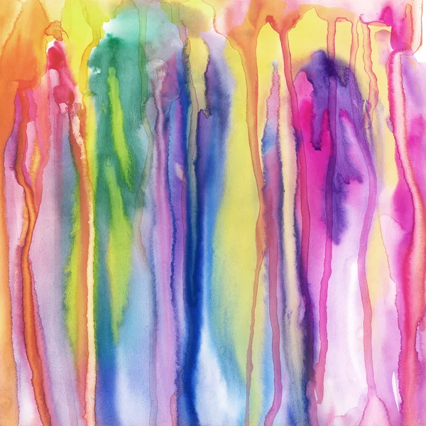 Watercolor drips texture — Stock Photo, Image