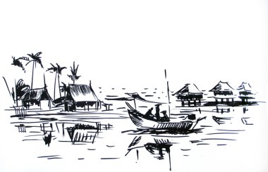Rüya gibi manzara. Vietnam