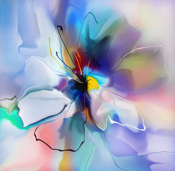 Abstracte creatieve bloem — Stockfoto