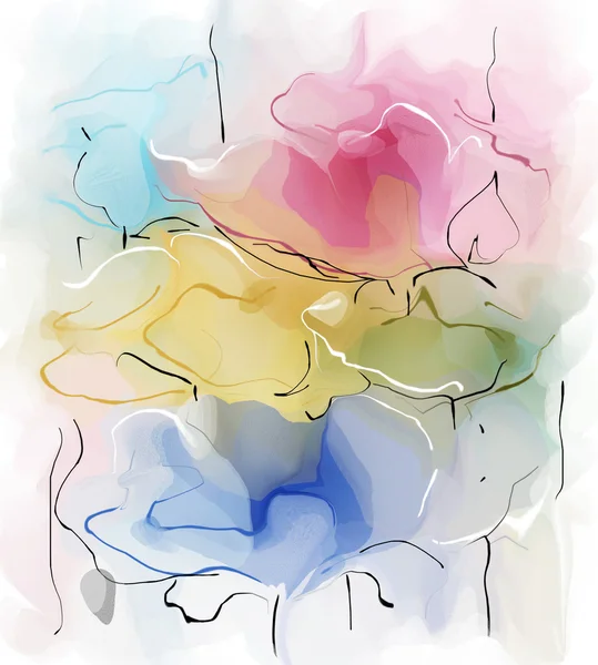 soyut çiçek arkaplanı