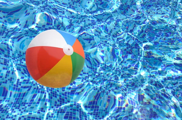 Badboll i poolen — Stockfoto