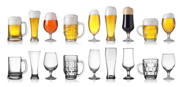 Collectie van bier — Stockfoto