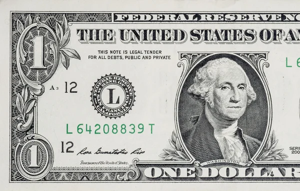 Billete dólar — Foto de Stock