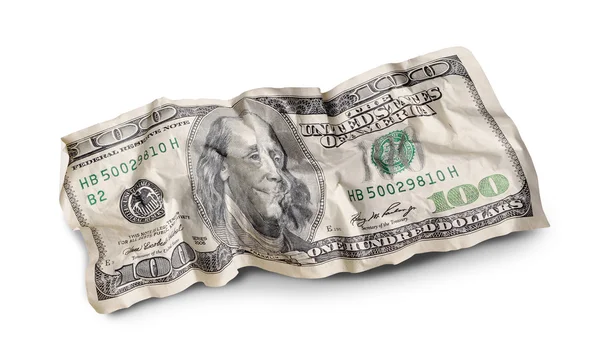 One hundred dollar bill — Stock Photo, Image