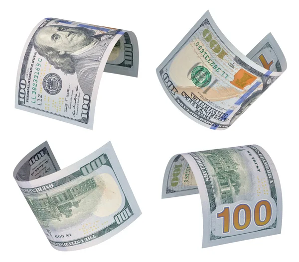 100 dollars bills — Stock Photo, Image