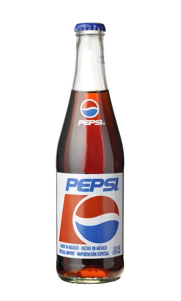 Foto der Pepsi-Flasche — Stockfoto