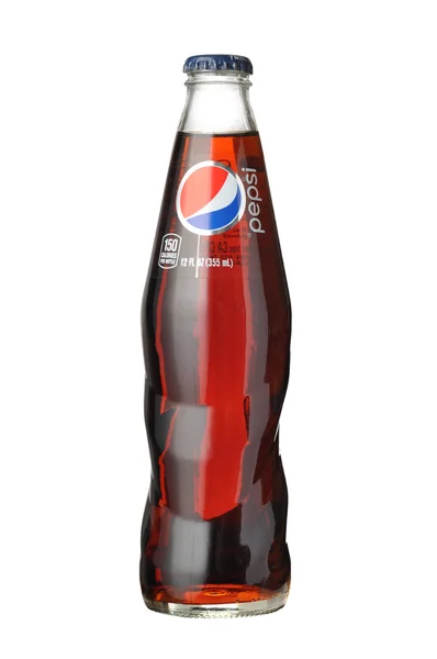Φωτογραφία του μπουκάλι Pepsi Εικόνα Αρχείου