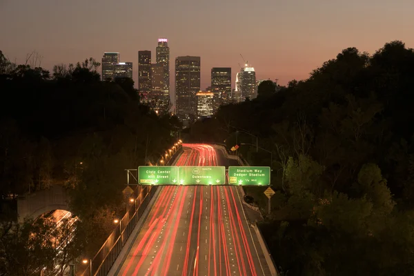 Skyline de Los Ángeles — Foto de Stock