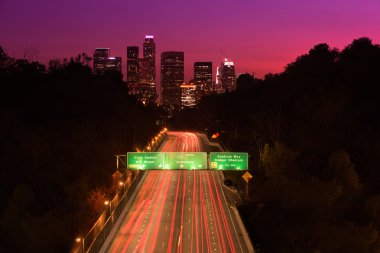 Los angeles şehir merkezinde