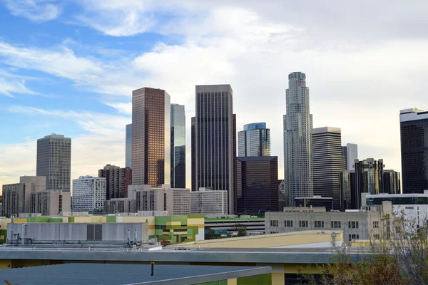 Downtown skyscrapers  Los Angeles California — Stock Photo, Image