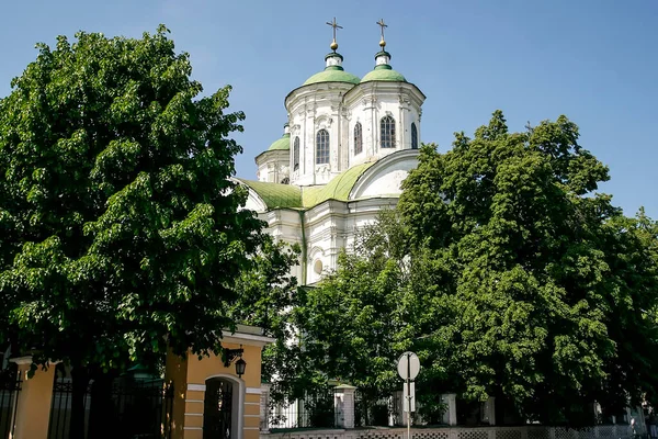 Heilige Voorbede Podil Kerk Stijl Van Oekraïense Barok Het Historische — Stockfoto