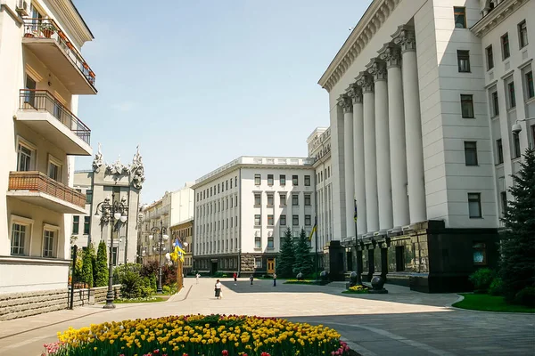 Edificio Dell Ufficio Del Presidente Dell Ucraina Bankova Kiev Ucraina — Foto Stock
