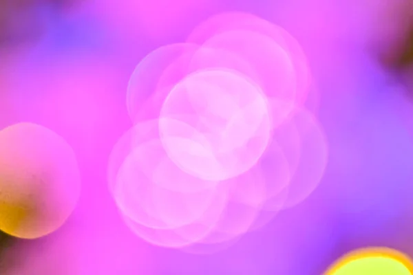 Різнокольорові Святкові Вогні Дефокусі Розмиті Абстрактні Освітлюють Декоративні Вогні Боке — стокове фото