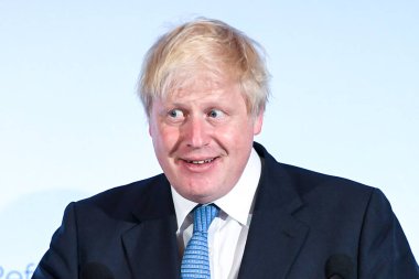 Boris Johnson, Dışişleri Bakanı Londra, İngiltere 'de. Temmuz 2017. Yüksek kalite fotoğraf