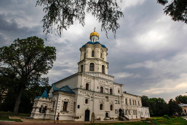 View to building of Chernihiv Collegium in Chernihiv, Ukraine. August 2012. High quality photo