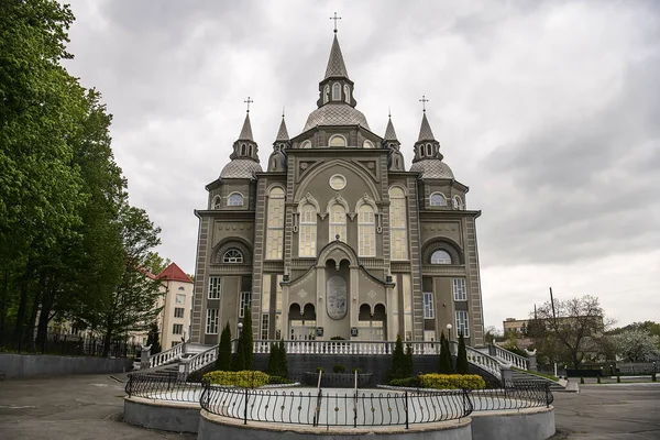 Дом Молитвы Одна Крупнейших Баптистских Церквей Европе Винница Украина Май — стоковое фото