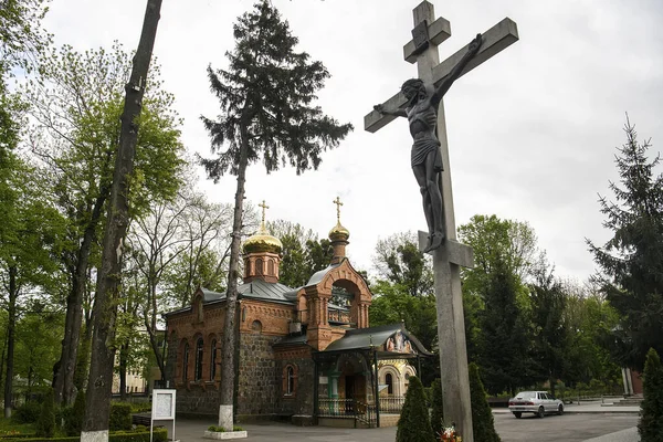 乌克兰文尼西亚的圣复活大教堂 2021年5月高质量的照片 — 图库照片