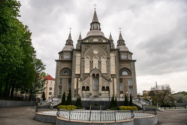 House Prayer One Biggest Baptist Churches Europe Vinnytsia Ukraine May — Stock Photo, Image