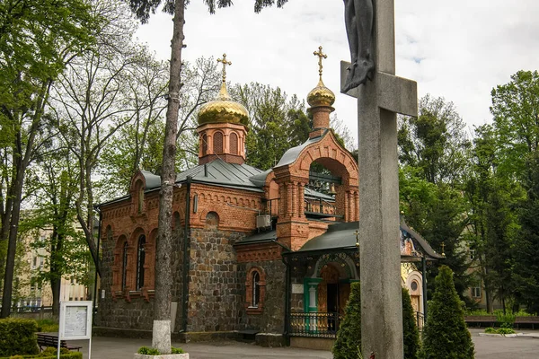 Catedral Santa Ressurreição Vinnytsia Ucrânia Maio 2021 Foto Alta Qualidade — Fotografia de Stock